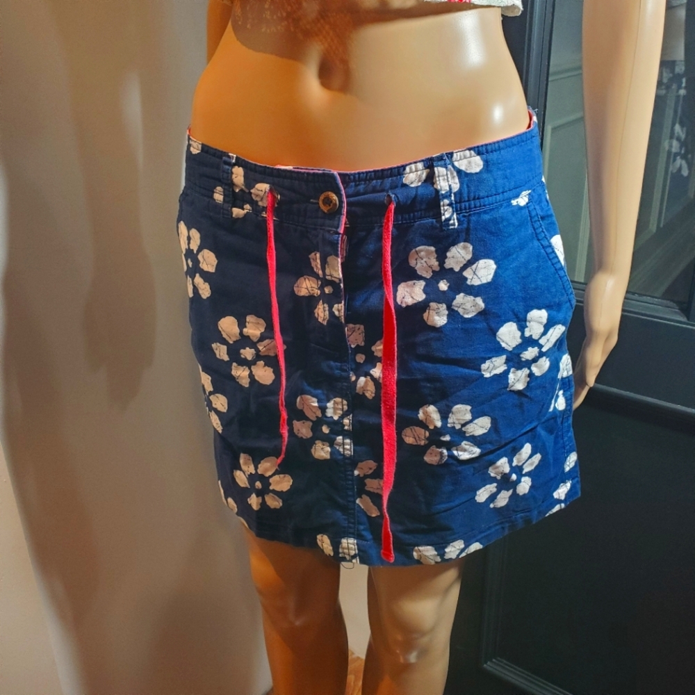 Y2K Summer Flower Skirt